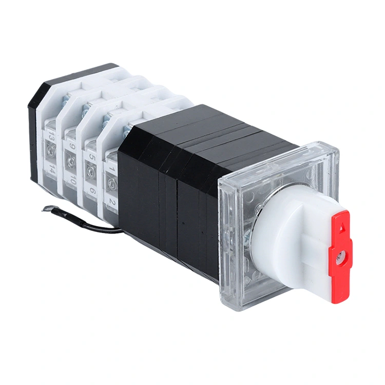 Tay cầm ngắn 16A có công tắc chuyển đổi đèn báo