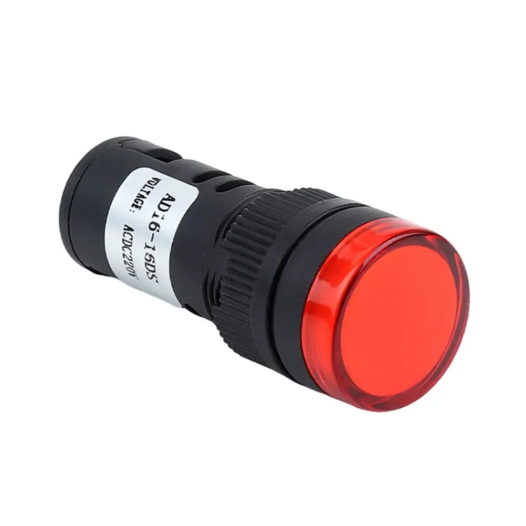 Đèn báo kích thước lỗ lắp 16mm Năm màu AD16-16D/S