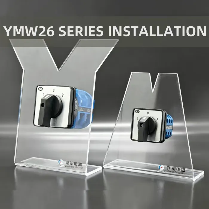 Cài đặt đầy đủ công tắc chuyển đổi dòng LW26 YMW26 | Nhà máy công tắc điều khiển công nghiệp