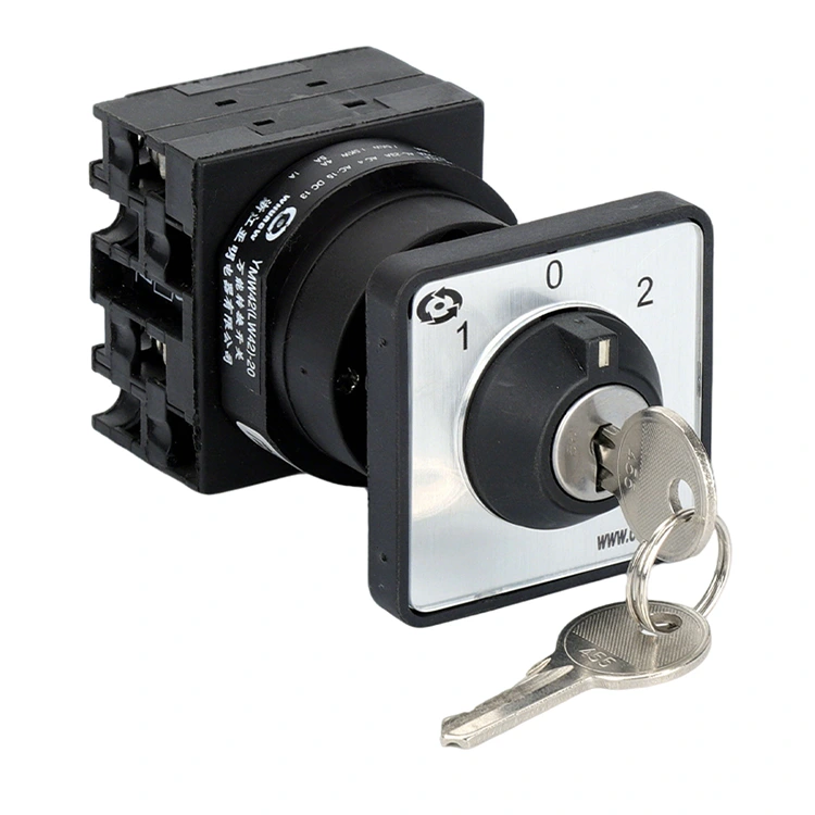 Trung tâm điều khiển núm vặn 20A Cài đặt công tắc cam ba vị trí