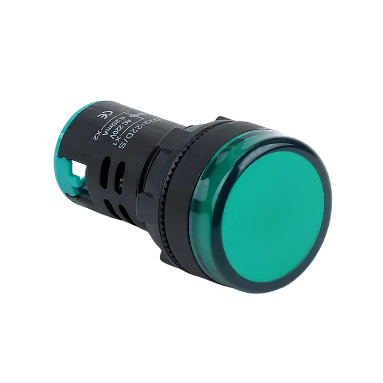 Đèn báo kích thước lỗ gắn 22mm Năm màu AD16-22D/S