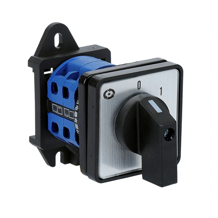 Công tắc cam gắn trên thanh ray 25A Din