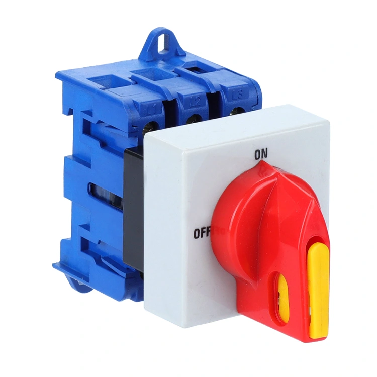 Tay cầm ổ khóa 25A ngăn chặn công tắc cách ly hoạt động vô tình