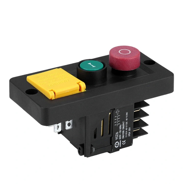 400V 12A Có nút nhấn Công tắc Rocker Công tắc điện từ