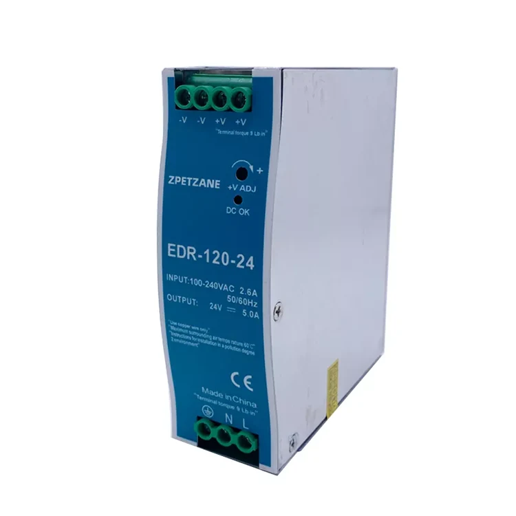 Bộ nguồn chuyển mạch gắn trên thanh ray DIN EDR-120W