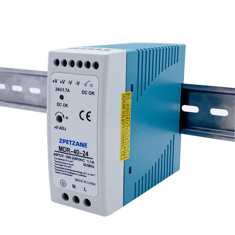 Bộ nguồn chuyển mạch gắn trên đường ray DIN MDR-40W