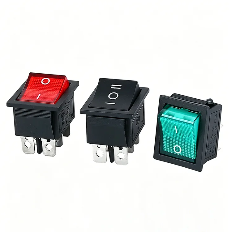 Công tắc Rocker KCD4 nhiều màu