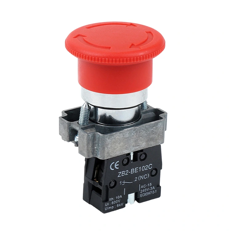 Công tắc nút nhấn dừng khẩn cấp XB2-BS