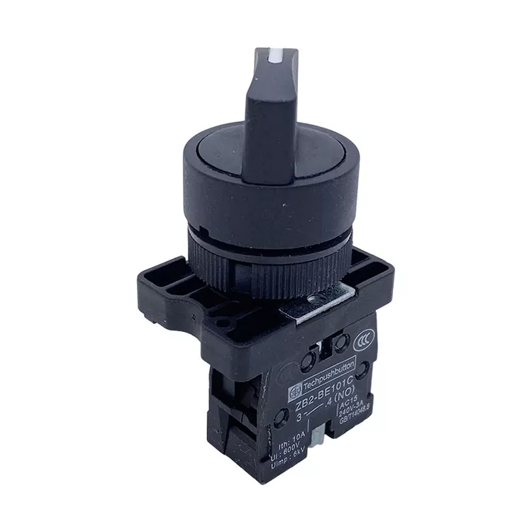 XB2-ED Đặt lại Công tắc xoay núm xoay hai vị trí tự khóa
